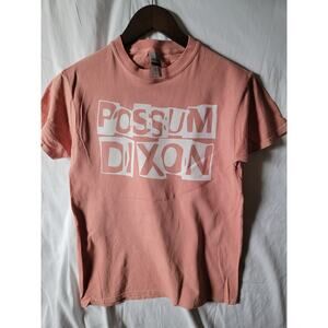 Possum Dixon  band   t shirt size  small salman pink